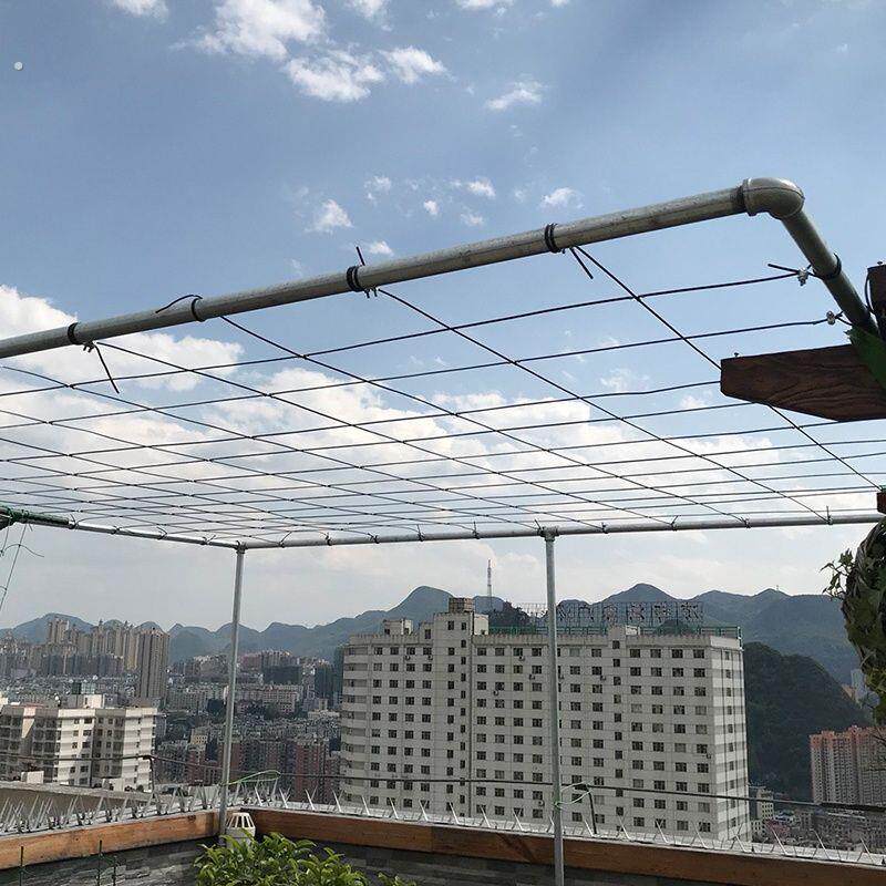 高强度塑钢线葡萄架拉线遮阳网支撑线温室大棚百香果搭架子爬藤线