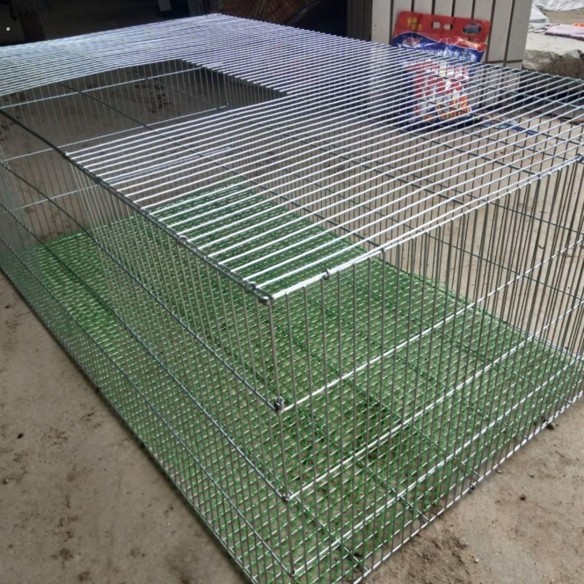 室外养鸡专用笼养鸭子专用笼子农村大号鸡笼子养殖场专用笼折叠