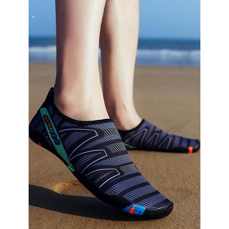 男女沙滩鞋海边防滑软底游泳鞋潜水涉水健身跑步机鞋健步跳绳鞋