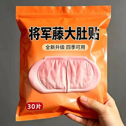 蕲艾蒸汽自发热暖身腰腹贴30贴