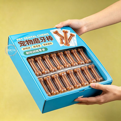 狗狗磨牙棒宠物零食骨头耐咬幼犬泰迪狗狗洁齿骨小奶狗补狗零食