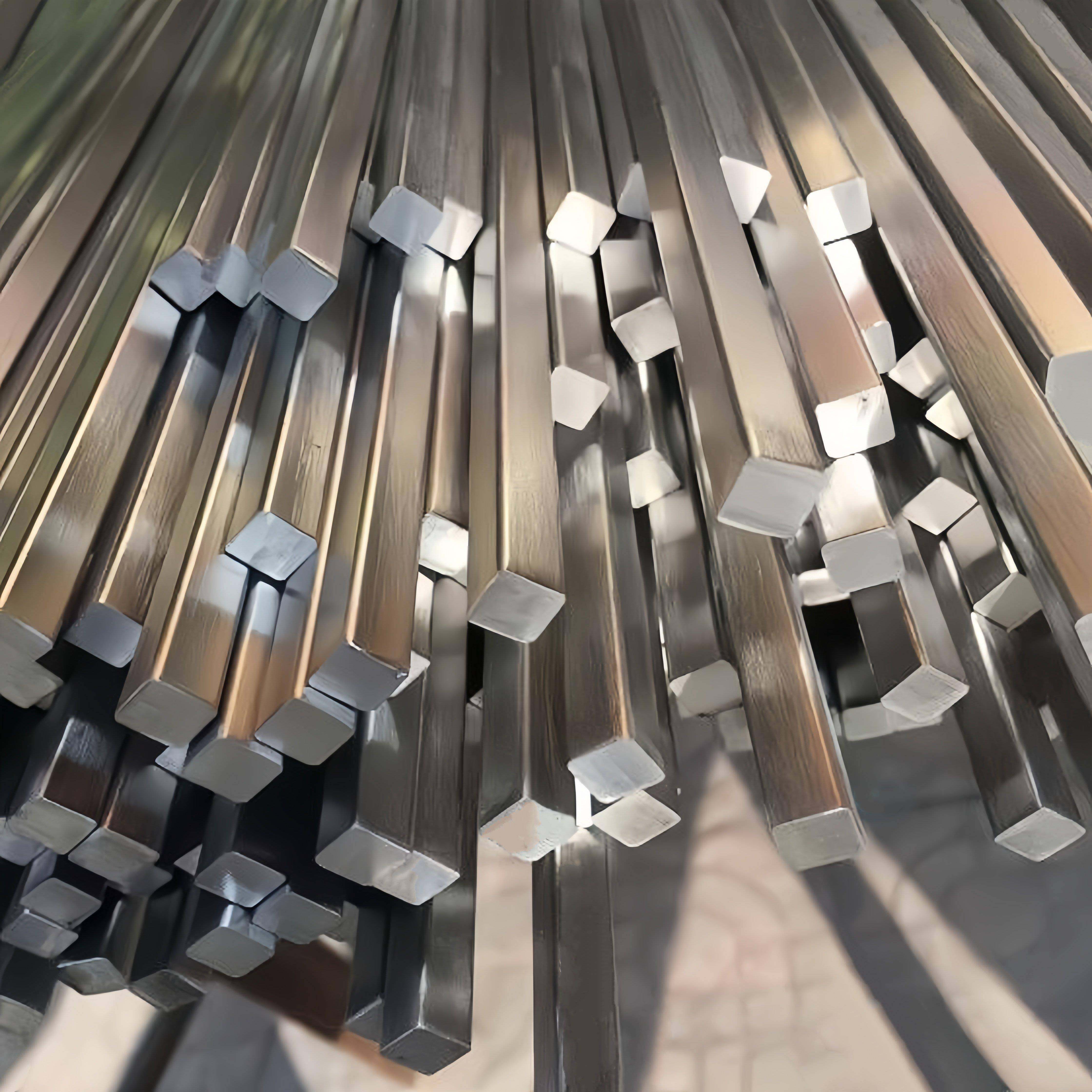 201不锈钢方钢 拉丝方棒 亚光方条 实心直扁钢板条 冷拉钢条R定制