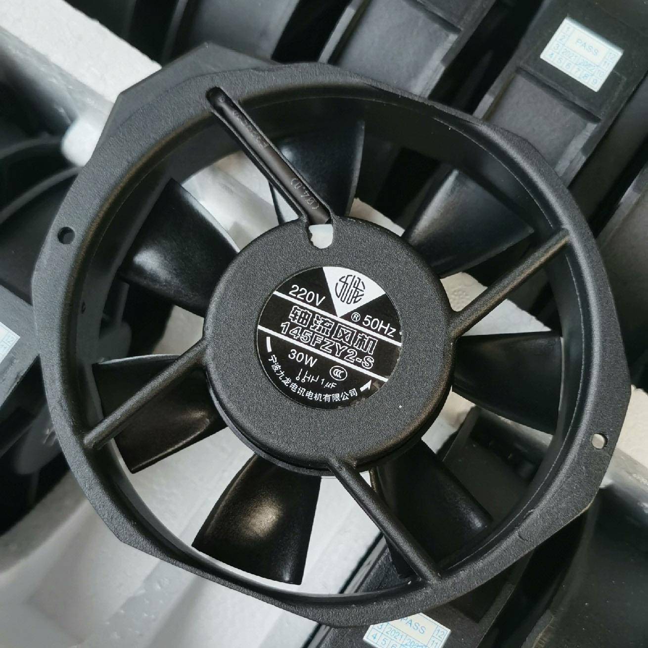 原装九龙145FZY2/6-S轴流风机G17040HA2变频器380V散热风扇AC220V