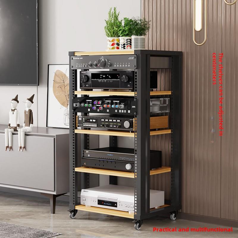 多功能层压板可调功率放大器机架柜8U12U16U20U网络柜音频机架