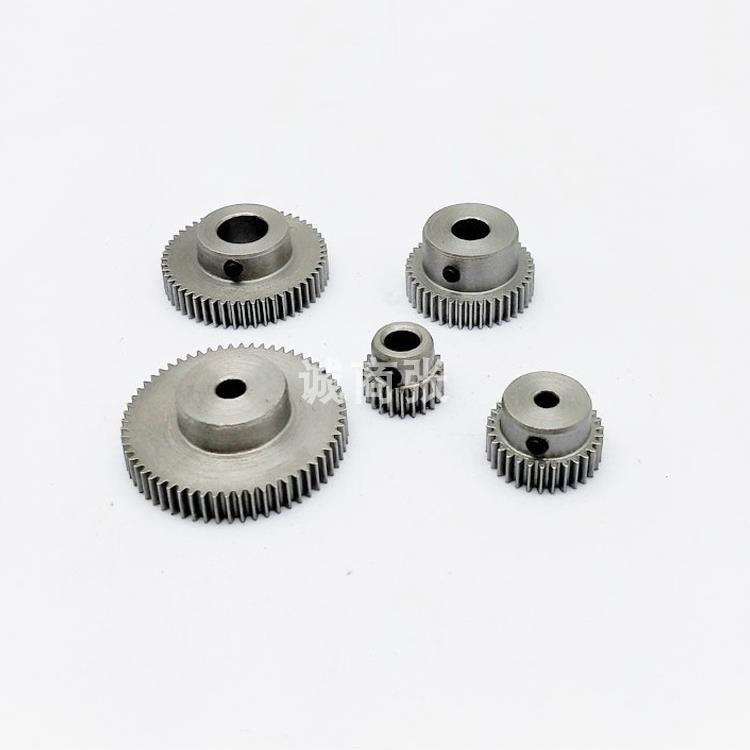 凸台碳钢1模8 9 10 11齿圆柱直齿轮诚商张1m 正齿轮 B C K