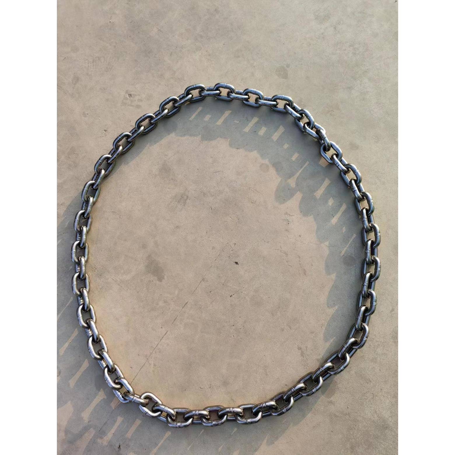 国标G80锰钢链条环形头尾相连加粗铁链起重链条吊索具做成圈圆形