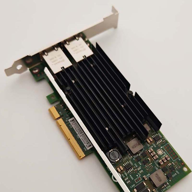 intel x540-T2双口万兆网卡NAS群晖10G电口PCIE台式机 爱快软路由