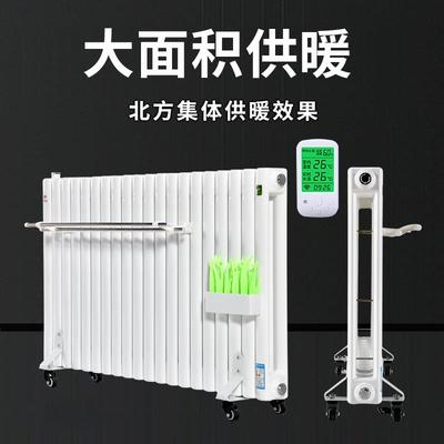 暖气片家用水暖散热片水电加热电暖器注水加水插电采暖全屋取暖器