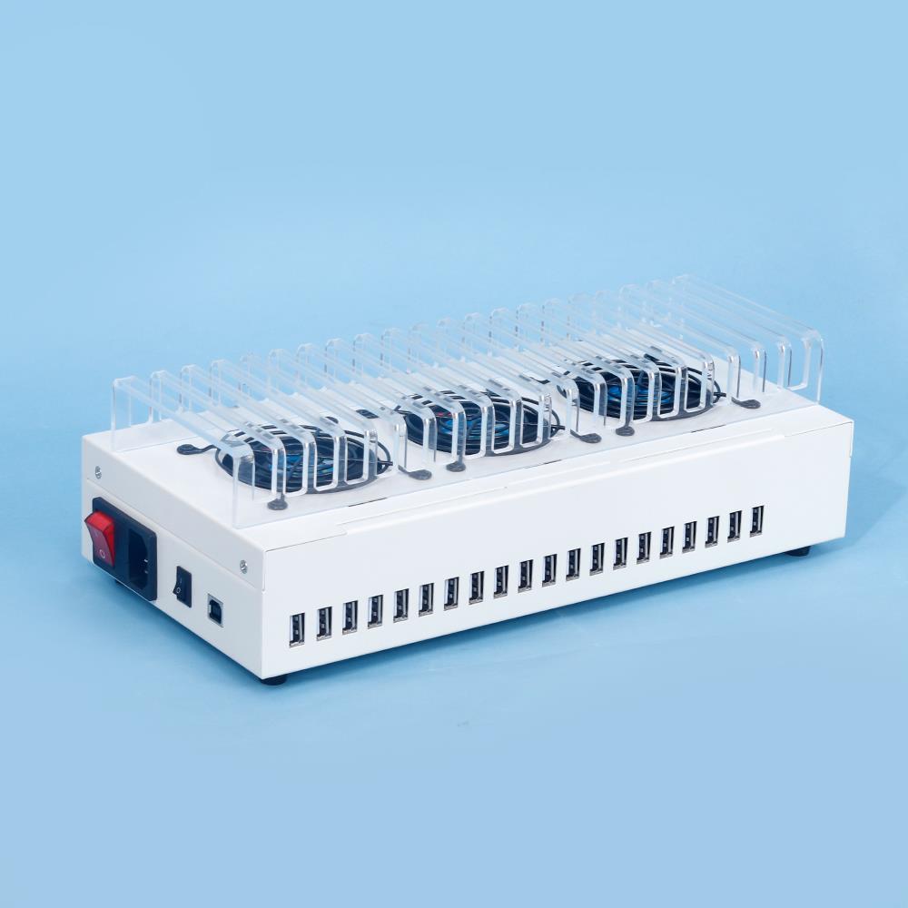 20口HUB集线器传输充电2.0USB工作室投屏同步操作设备机箱分线器