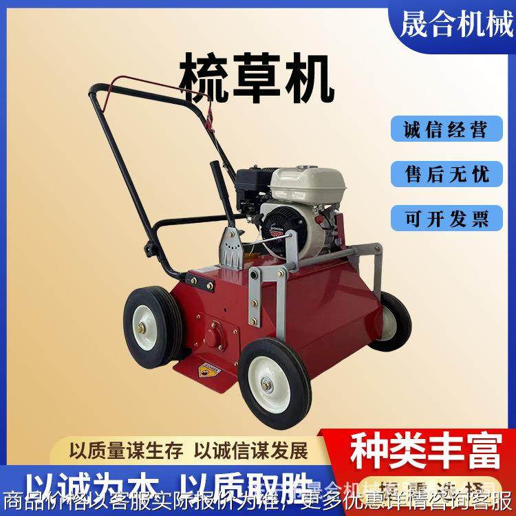 公园草地维护草坪梳草机 草坪梳理养护机 手推式草地汽油梳草机,农机/农具/农膜,植保机械,淘宝优惠券,粉丝福利购,淘宝优惠卷