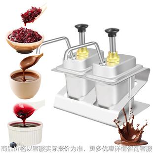 果酱泵机果酱草莓酱出料器单缸加果酱泵器双缸不锈钢果酱泵挤果酱