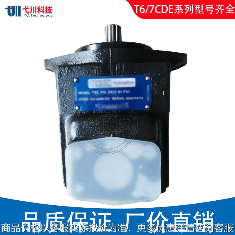 丹尼逊T6C T6D T6E派克双联高压油泵T6CC/DC/ED/EC液压泵芯