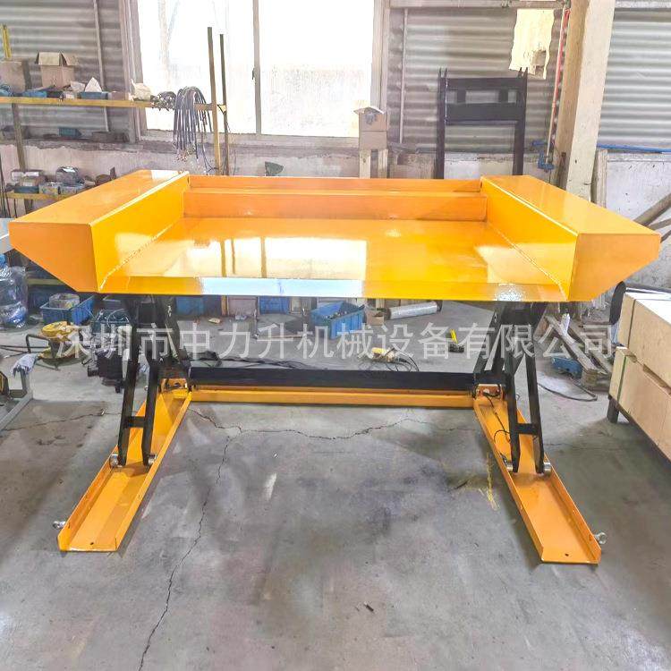 超低型卸货固定电动升降平台U型剪叉式升降台无障碍液压举升机,五金/工具,升降台,淘宝优惠券,粉丝福利购,淘宝优惠卷