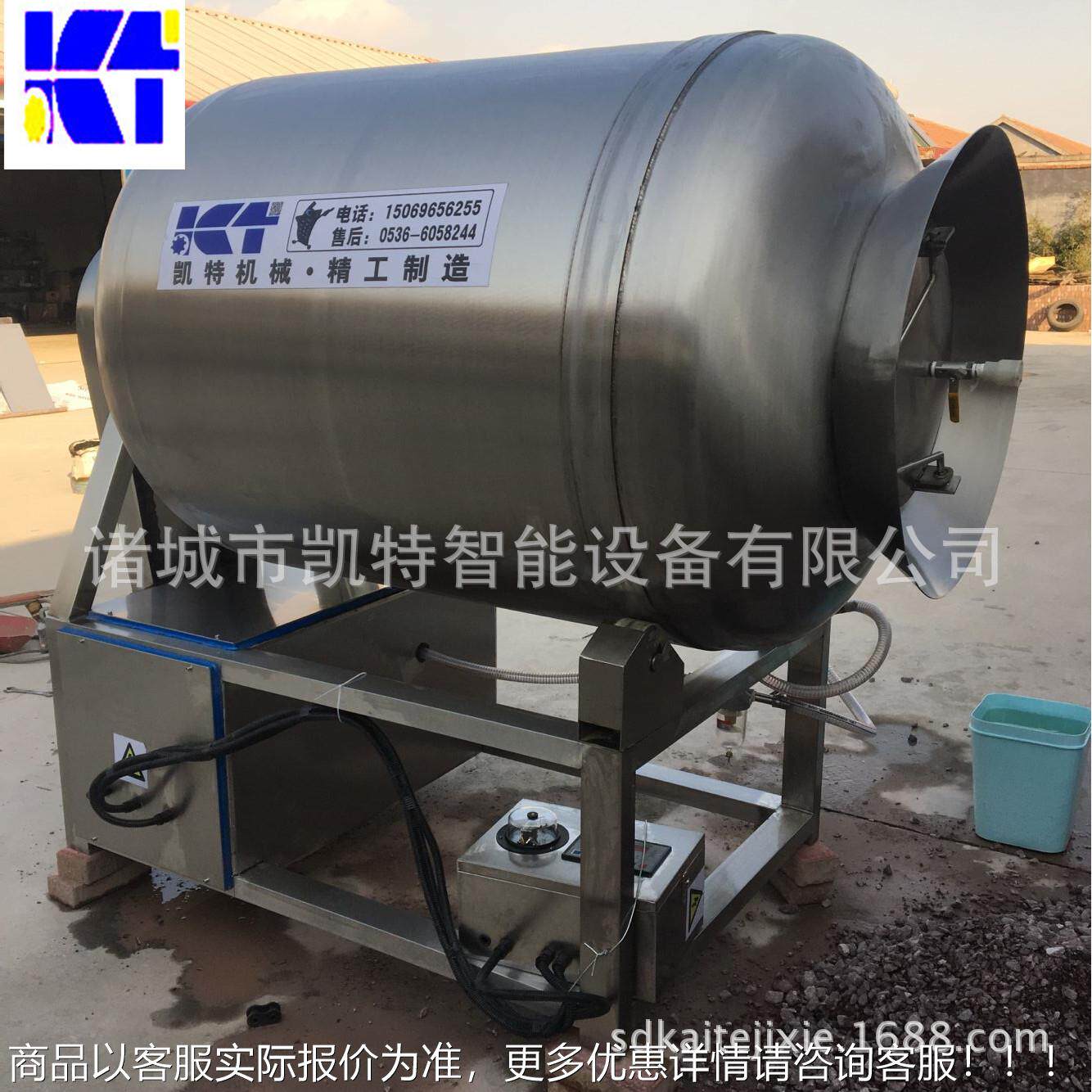 驴腌肉真空滚揉机大型真空肉机吸空定料式真滚揉机支GR-1200持制