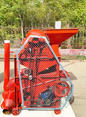 宿迁油坊用花生脱壳机二次脱壳花生米果壳分离3KW220V花生脱粒机