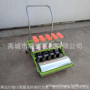 人力手推蔬菜播种机韭菜芹菜油麦菜西蓝花精播机 蔬菜药材点播机