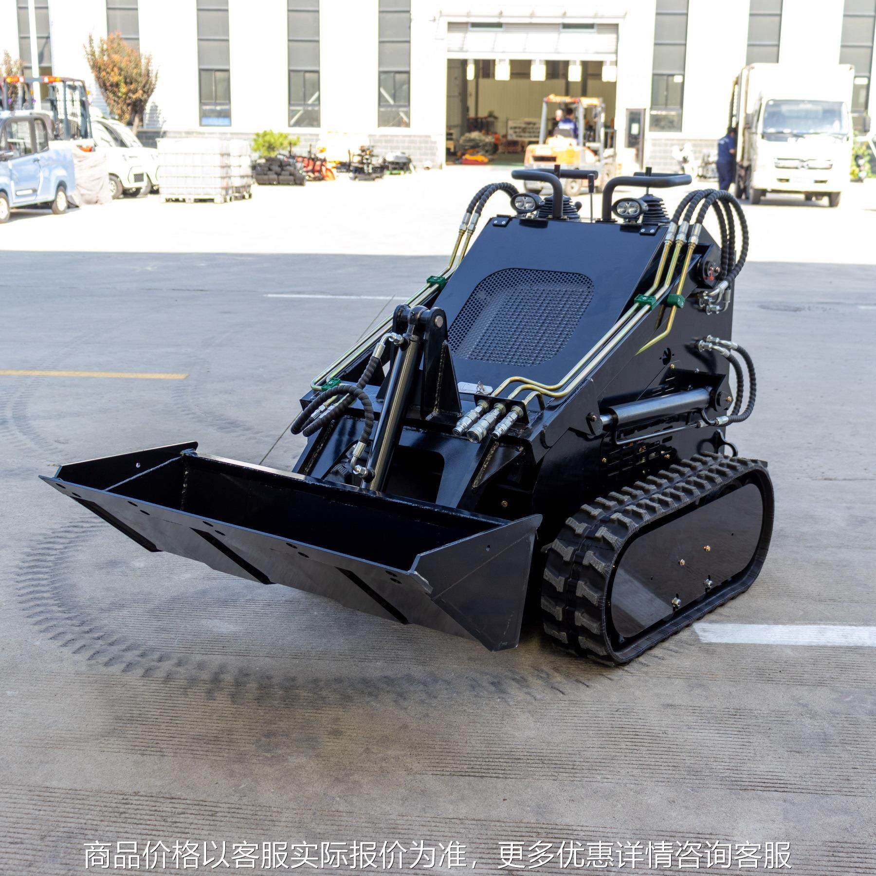 新款380履带滑移装载机 出口欧洲家用迷你装载机 欧五燃油发动机
