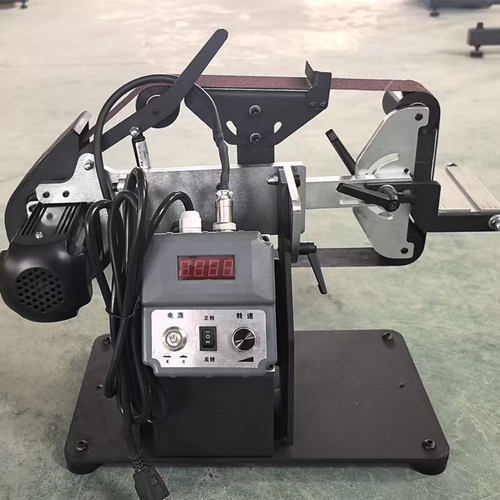 家用砂带机全自动电动DIY抛光机磨刀神器台式砂纸打磨机