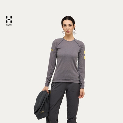 Haglöfs火柴棍L.I.M ZT II Air Base户外登山透气吸湿女子打底衣