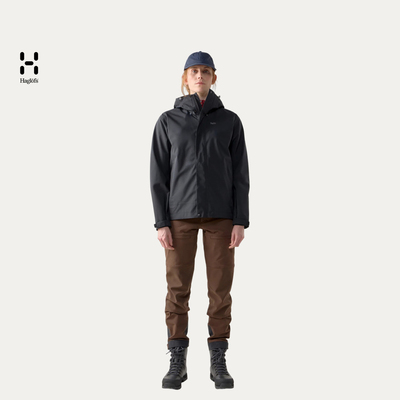 Haglöfs火柴棍 Breeze Proof户外防水夹克女子硬壳夹克冲锋衣