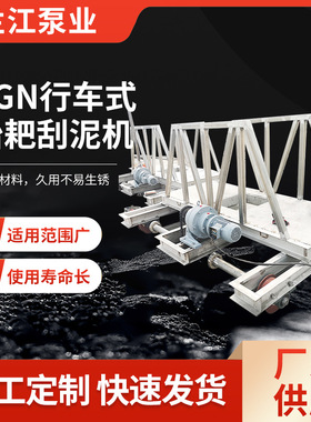 吸泥机TGN行车式抬耙刮泥机污水处理设备不锈钢行车式刮泥机