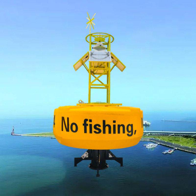 漂浮式水质在线监测站 海洋浮标GPS定位与北斗导航监测系统