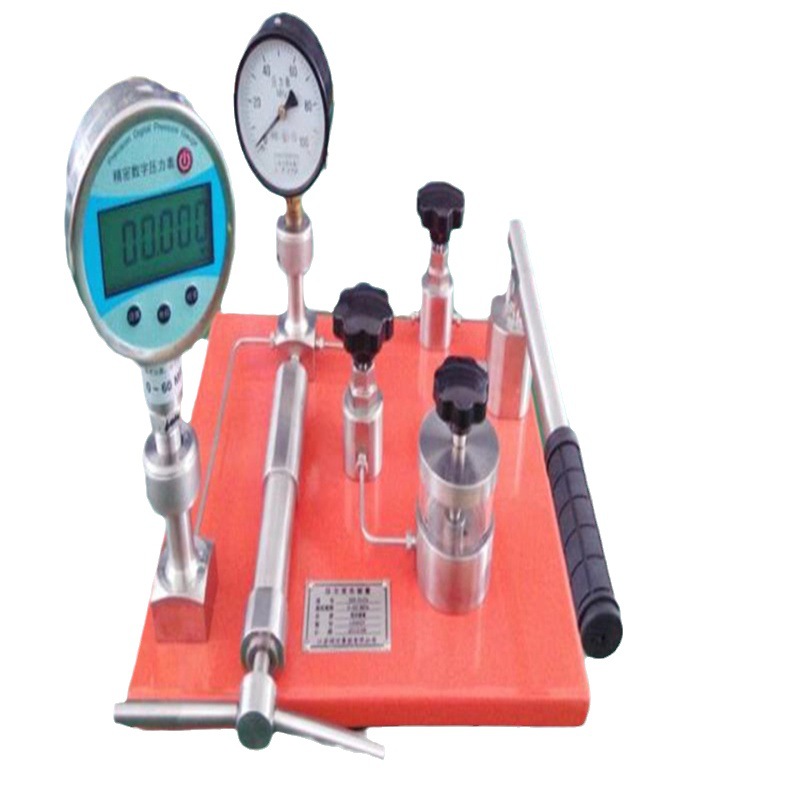 压力表校验台 便携式液压压力泵 台式液压压力源  0-60mpa