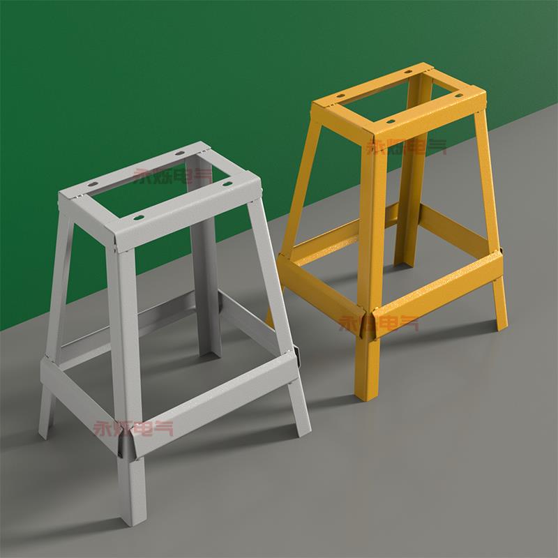 电箱脚架配电箱支架户外落地式室外防水电箱固定脚架控制架角铁架