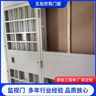栅栏钢板电动手动平移开门监室看守戒毒所安防通道AB门