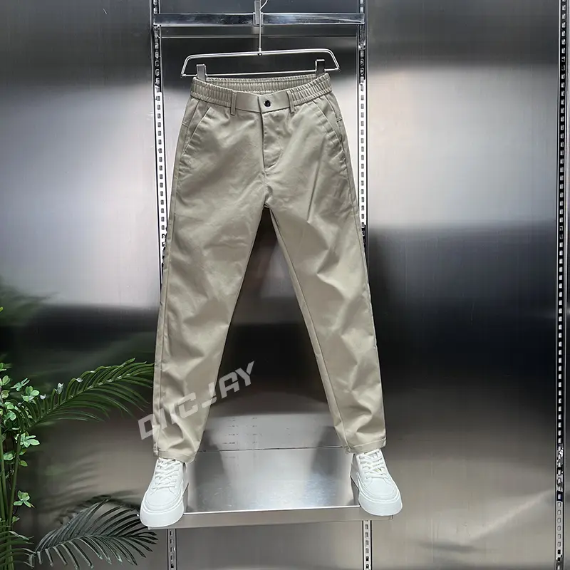 简裤先生加绒加厚裤男士保暖修身