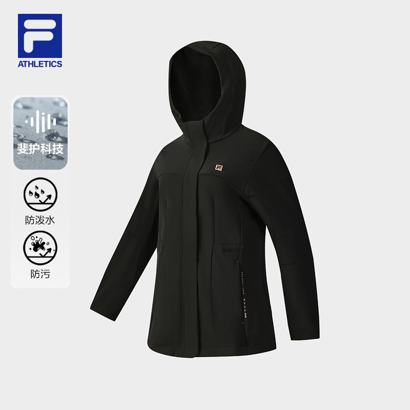 FILA斐乐女士保暖加绒外套