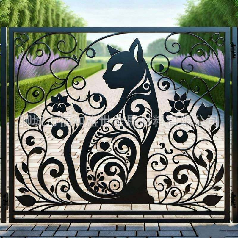 庭院雕花镀锌小门围墙护栏阳台护栏雕花板护栏别墅庭院门围挡,基础建材,井盖,淘宝优惠券,粉丝福利购,淘宝优惠卷
