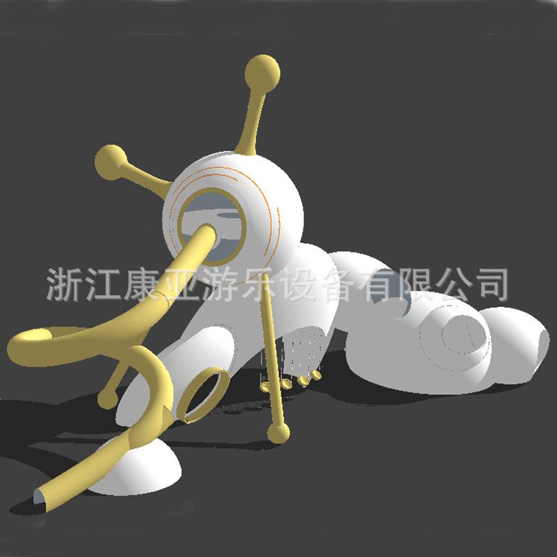 型滑梯定制非非标定制户外儿童游乐大场设备商场标滑游乐室外滑梯图片