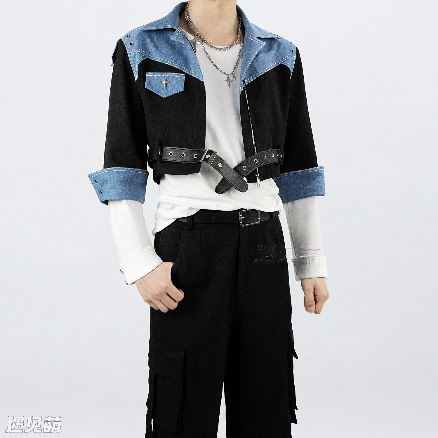 遇见萌恋与制作人cos服周棋洛生日卡灼热律动cosplay动漫服套装