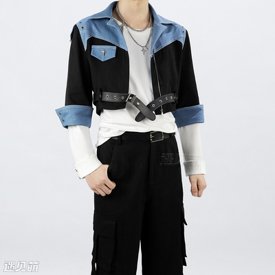 遇见萌恋与制作人cos服周棋洛生日卡灼热律动cosplay动漫服套装