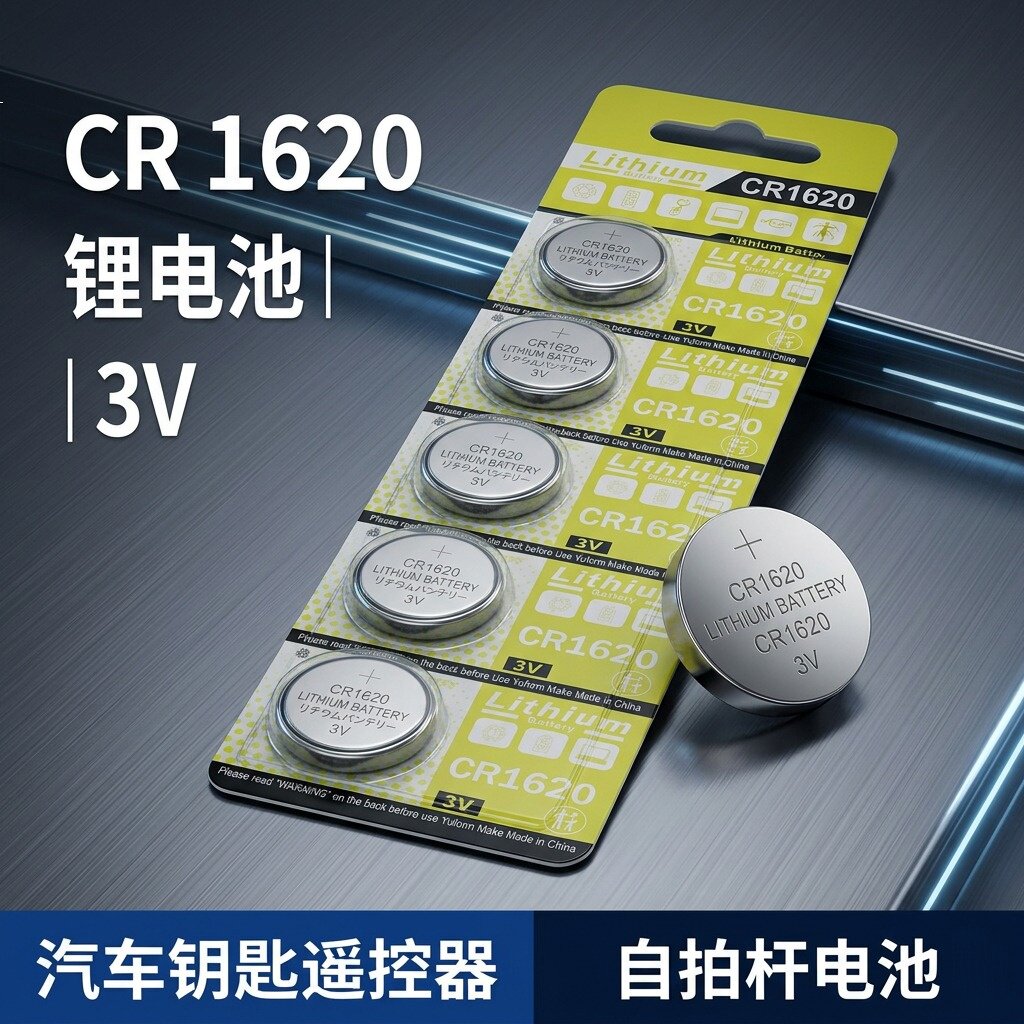 CR16203V纽扣电池车钥匙遥控器