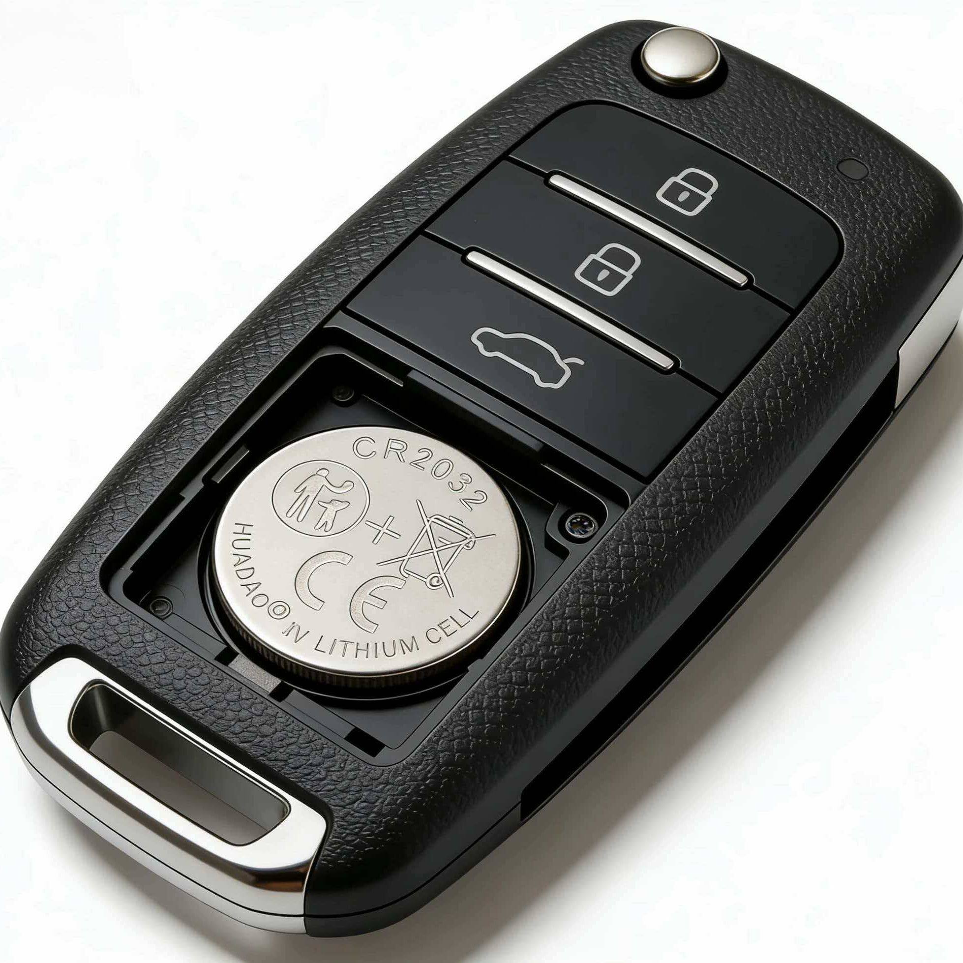 CR2032纽扣电池汽车钥匙电脑主板电子秤智能门锁专用买送小螺丝刀