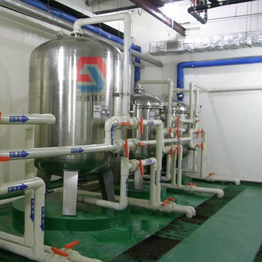 石英砂活性炭多介质碳钢过滤器碳钢防腐泥沙污水全自动水厂用