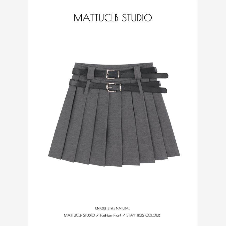 MATTUCLB灰色设计感半身