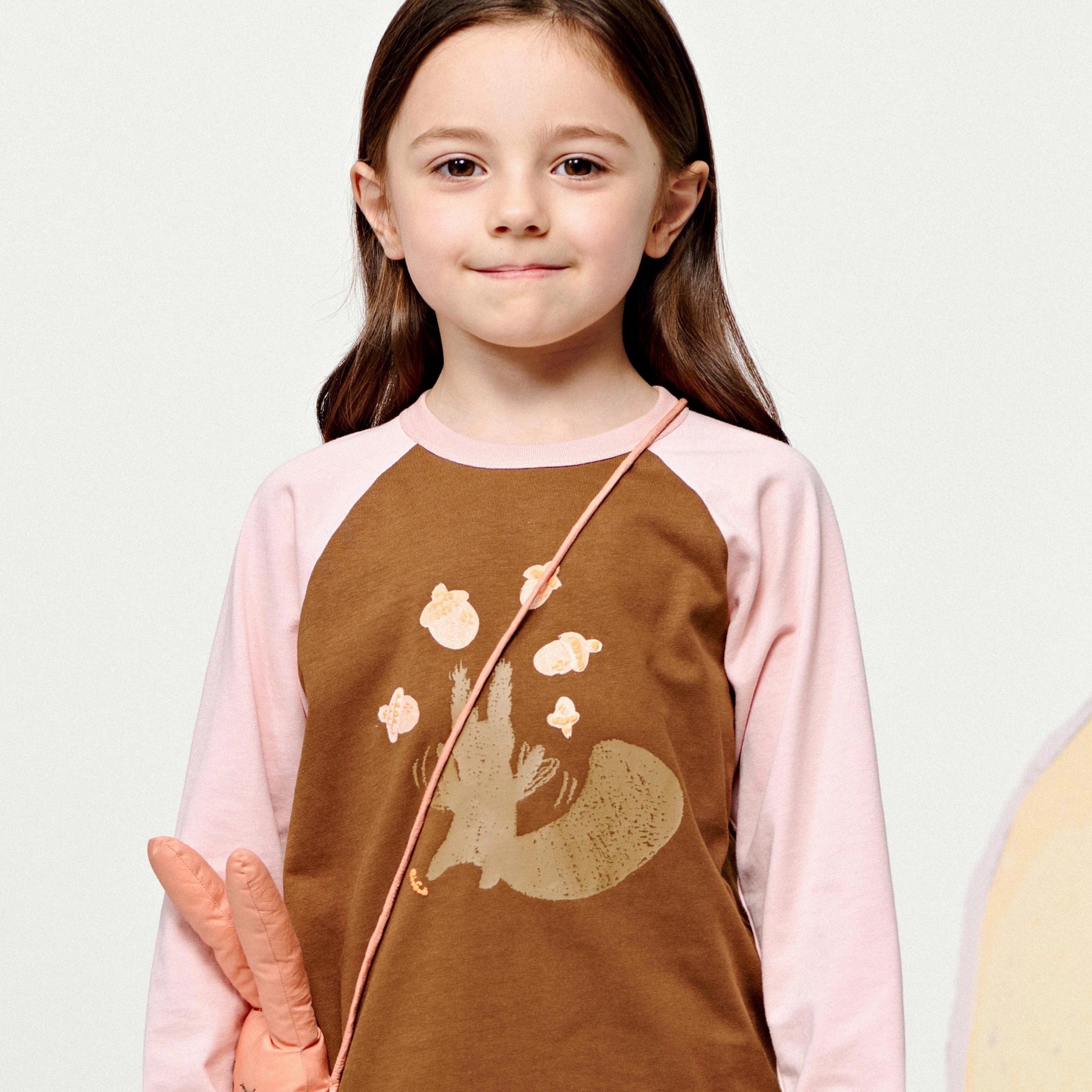 BUUGUA春秋印花插肩袖长袖