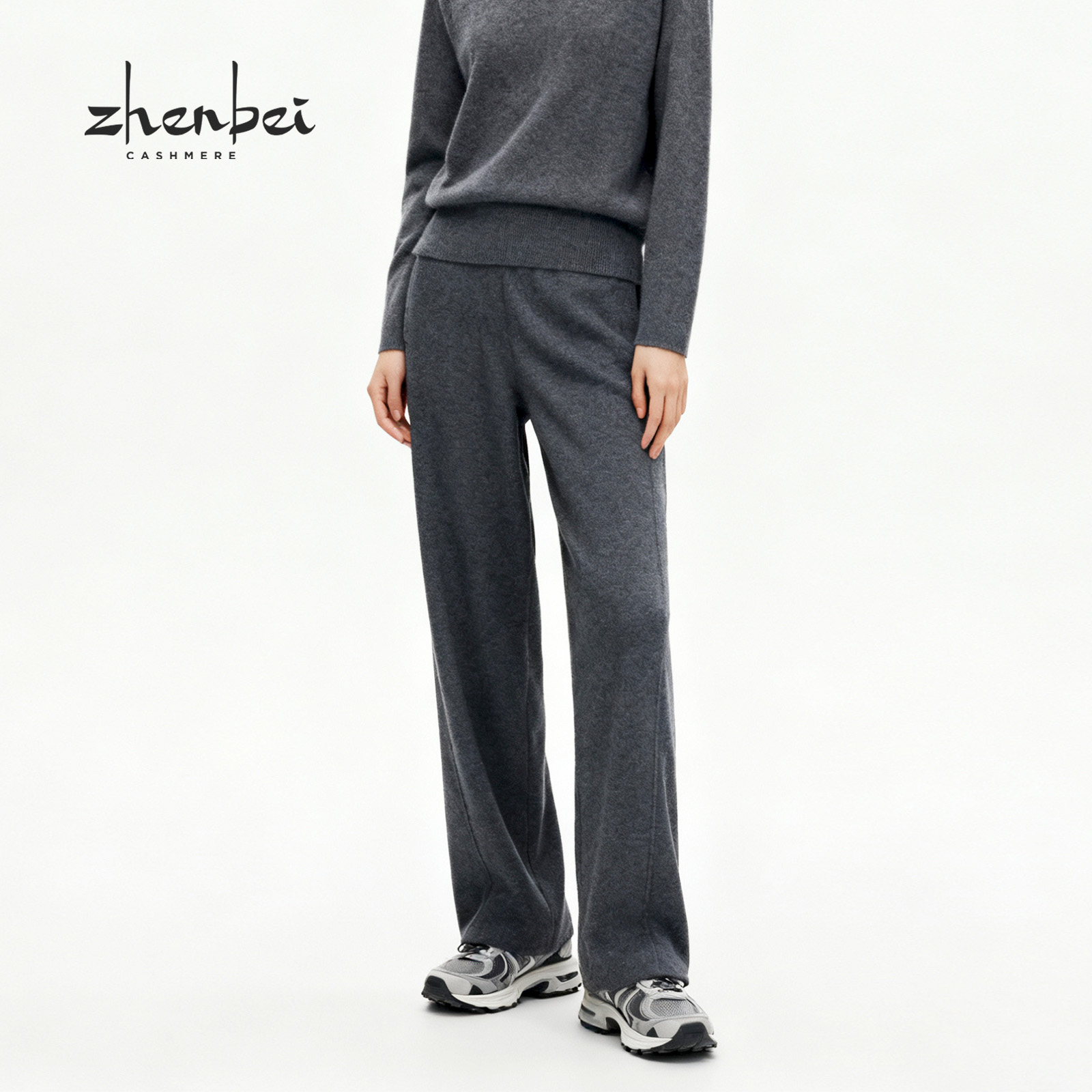 珍贝100%山羊绒直筒高支纱