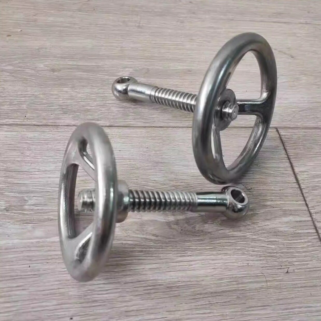 不锈钢304梯形螺纹活节螺丝配手轮Tr16*4/Tr20*4,标准件/零部件/工业耗材,手轮,淘宝优惠券,粉丝福利购,淘宝优惠卷