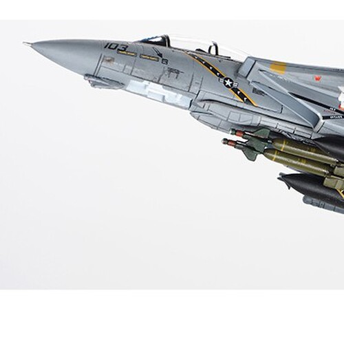 现货JC WINGS 1/144海军F-14B海盗旗中队VF-103飞机模型F14