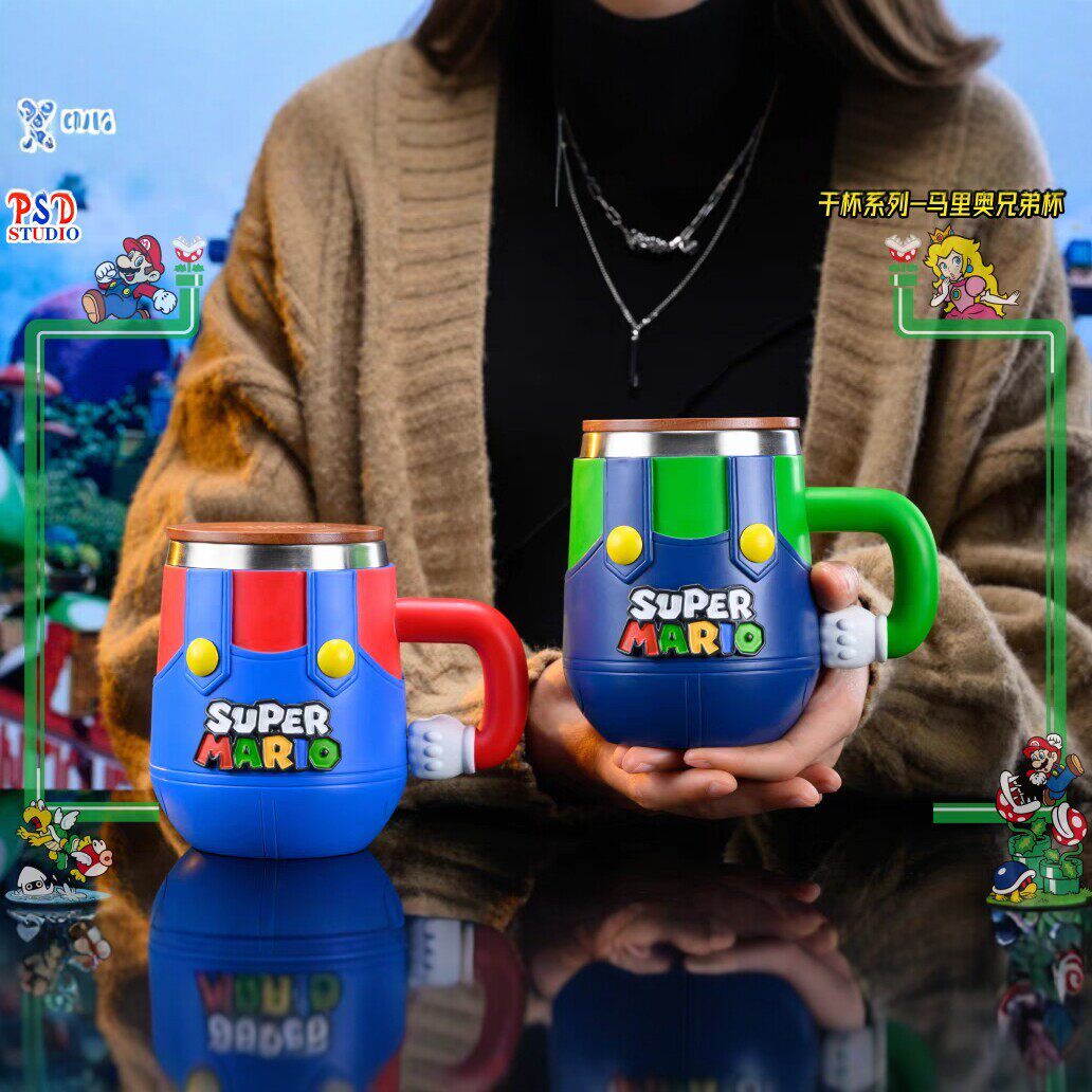 【TOY4U】现货 PSD STUDIO 乾杯系列水管工兄弟杯 GK模型摆件礼物