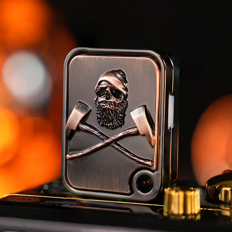 海盗战斧价格签edc推牌解压玩具密集段落啪啪币无聊指尖手把件