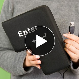 Big enter网红创意发泄电脑超大回车键解压减压玩具键盘