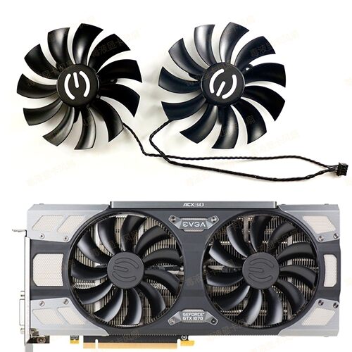 EVGA GTX1070 1070ti 1080 FTW ACX/ICX显卡散热风扇PLD10015B12H