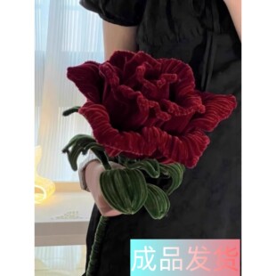 超大巨型玫瑰扭扭棒手工diy花束成品520情人节送女朋友闺蜜礼物花