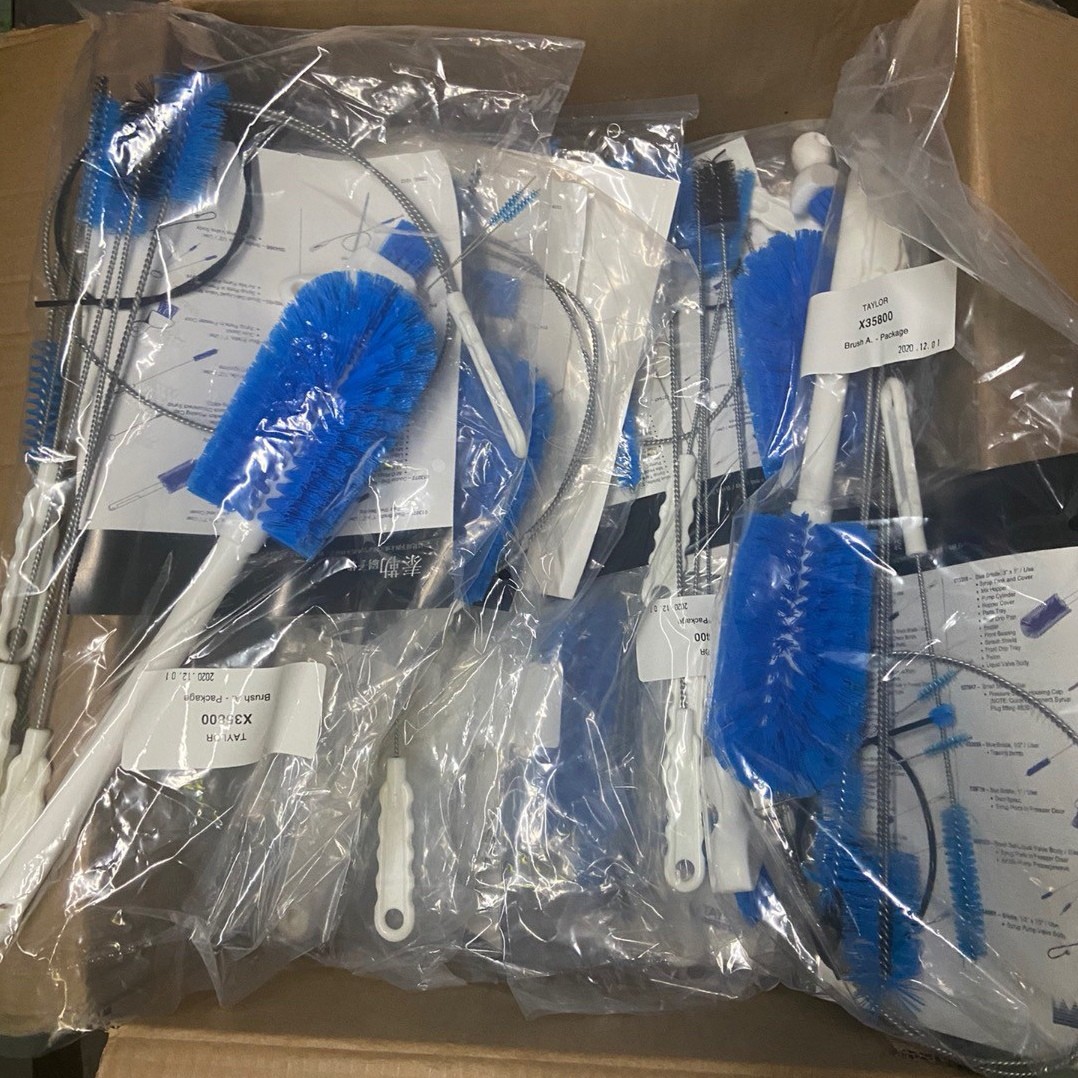 Taylor圣代机刷子刮刀C716零件包圣代机零件包C708零件润滑油扳手