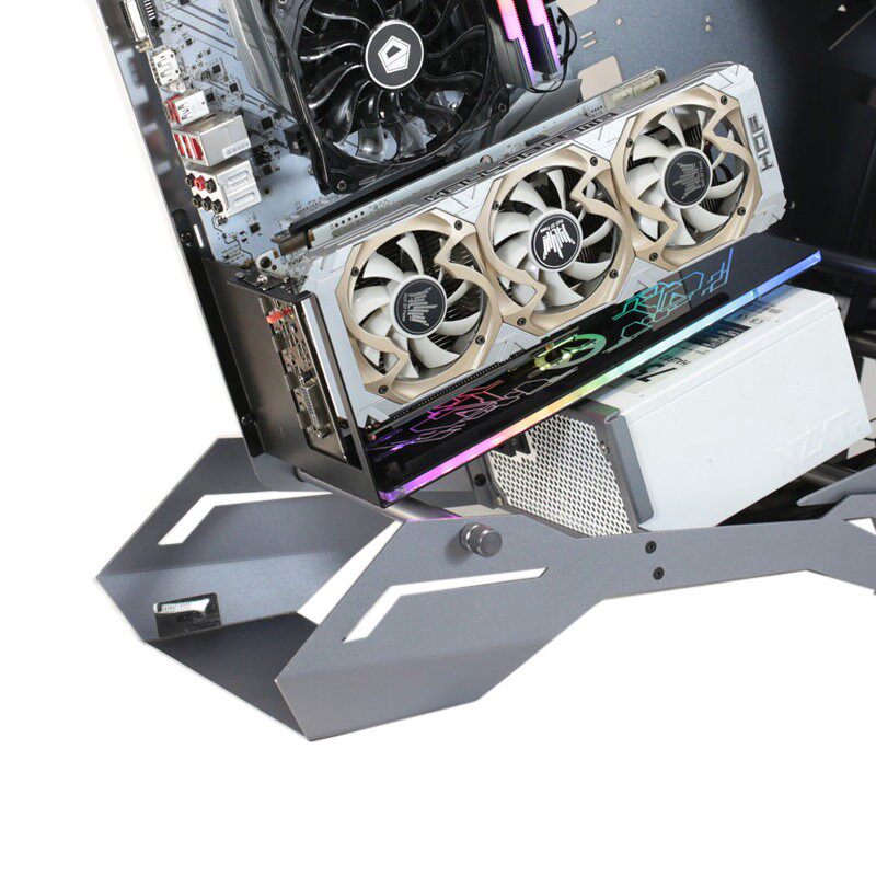 Jonsbo/乔思伯机甲战士MOD3/MOD5显卡竖装支架5Vrgb神光同步发光